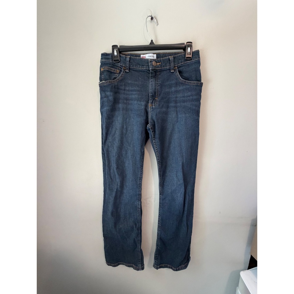 Wrangler Classic Boot Jeans Womens 16 Regular Dark Wash Denim Bootcut Pants